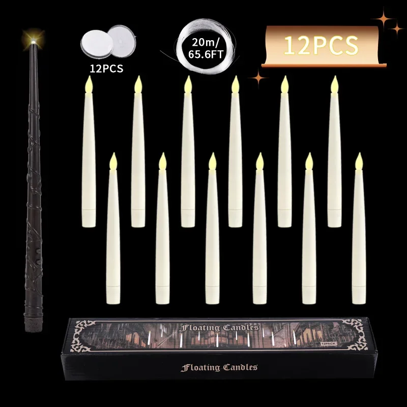 🕯️Glow Floating Candles