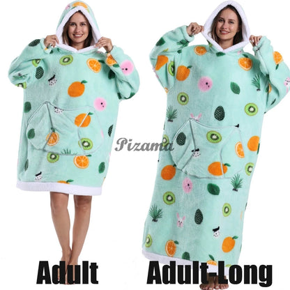 Winter Warm Flannel Thick Christmas Women's