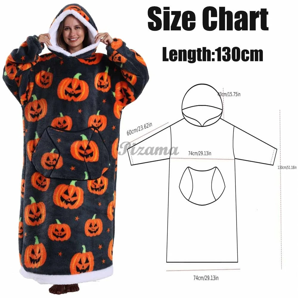 Winter Warm Flannel Thick Christmas Women's