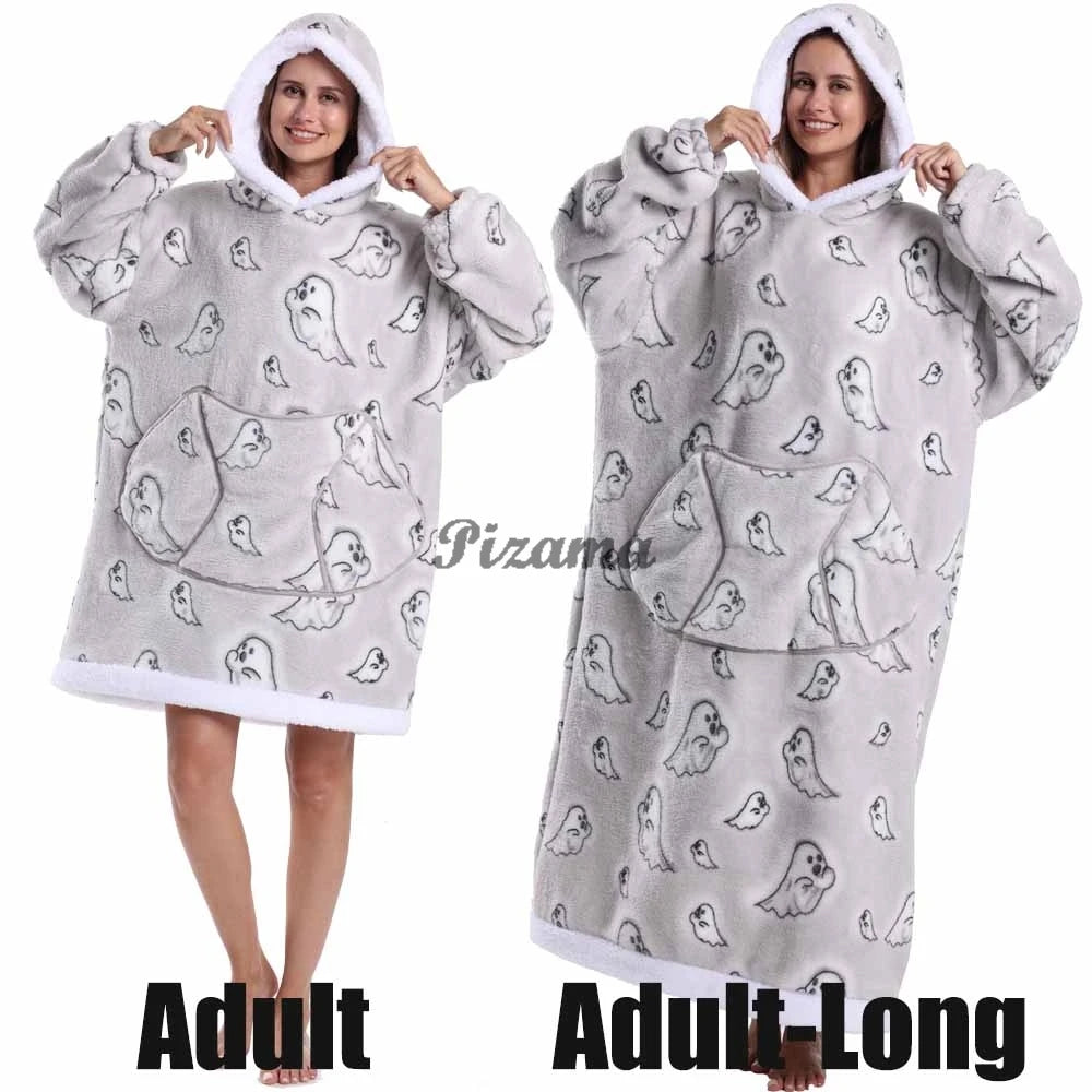 Winter Warm Flannel Thick Christmas Women's